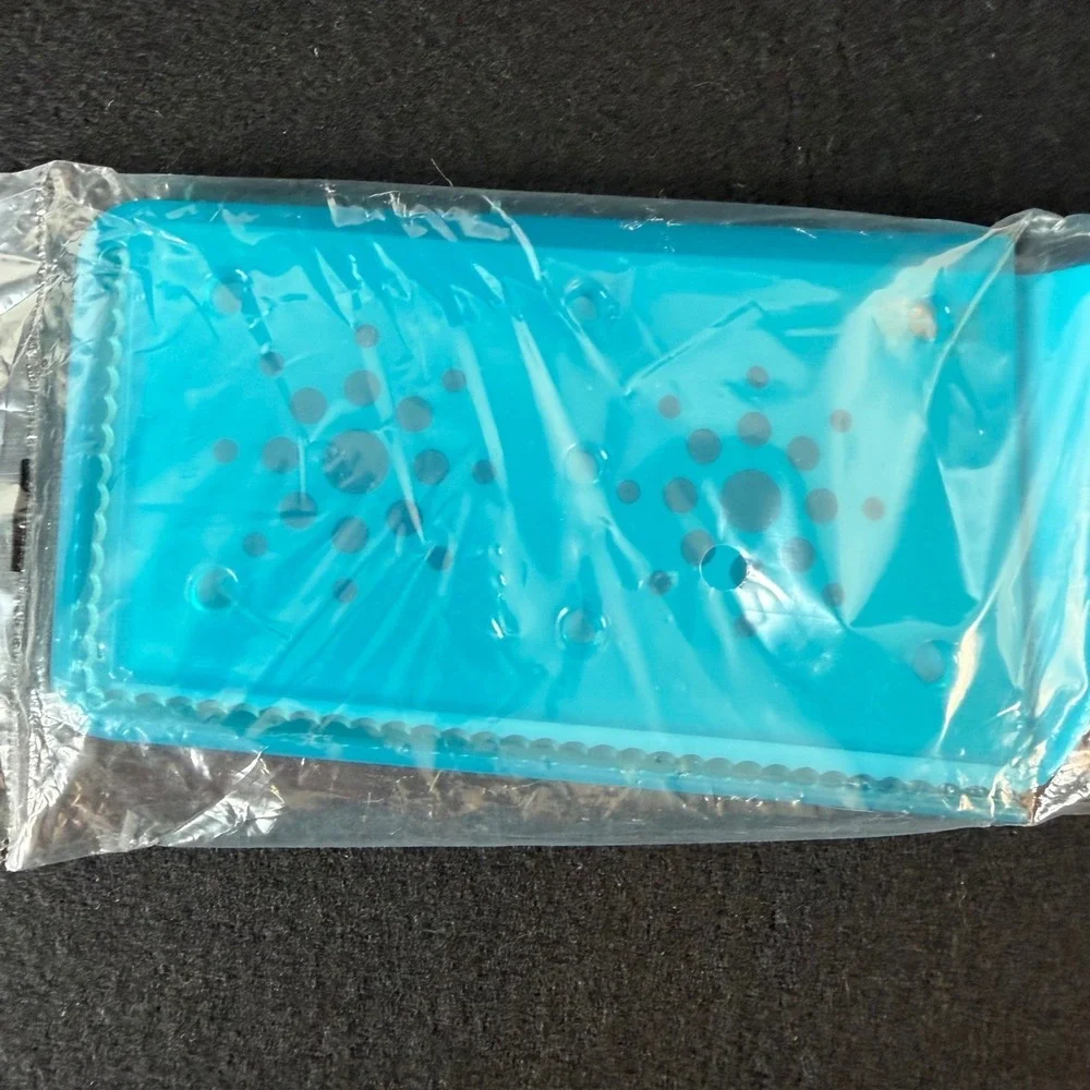 Kuhn Rikon Slice & Serve Knives Set‎ of 2 with Sheaths Blue NEW QVC